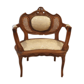 Convertible armchair, Rocaille, Louis XV style, early twentieth century.