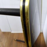 Large coffee table 1960s Rococo style with tapered legs.