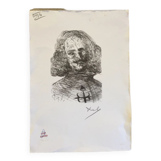 Dali's etching