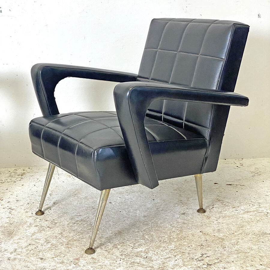 Paire de fauteuils vintage 60's