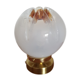 Lampe globe en verre de Murano
