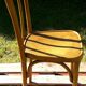 Chaise de bistrot en bois