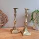 La Redoute x Selency pair of brass candle holders 05