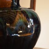 Flamed amphora vase