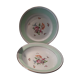 Ensemble de 2 plats de service demi porcelaine ancien l Amandinoise