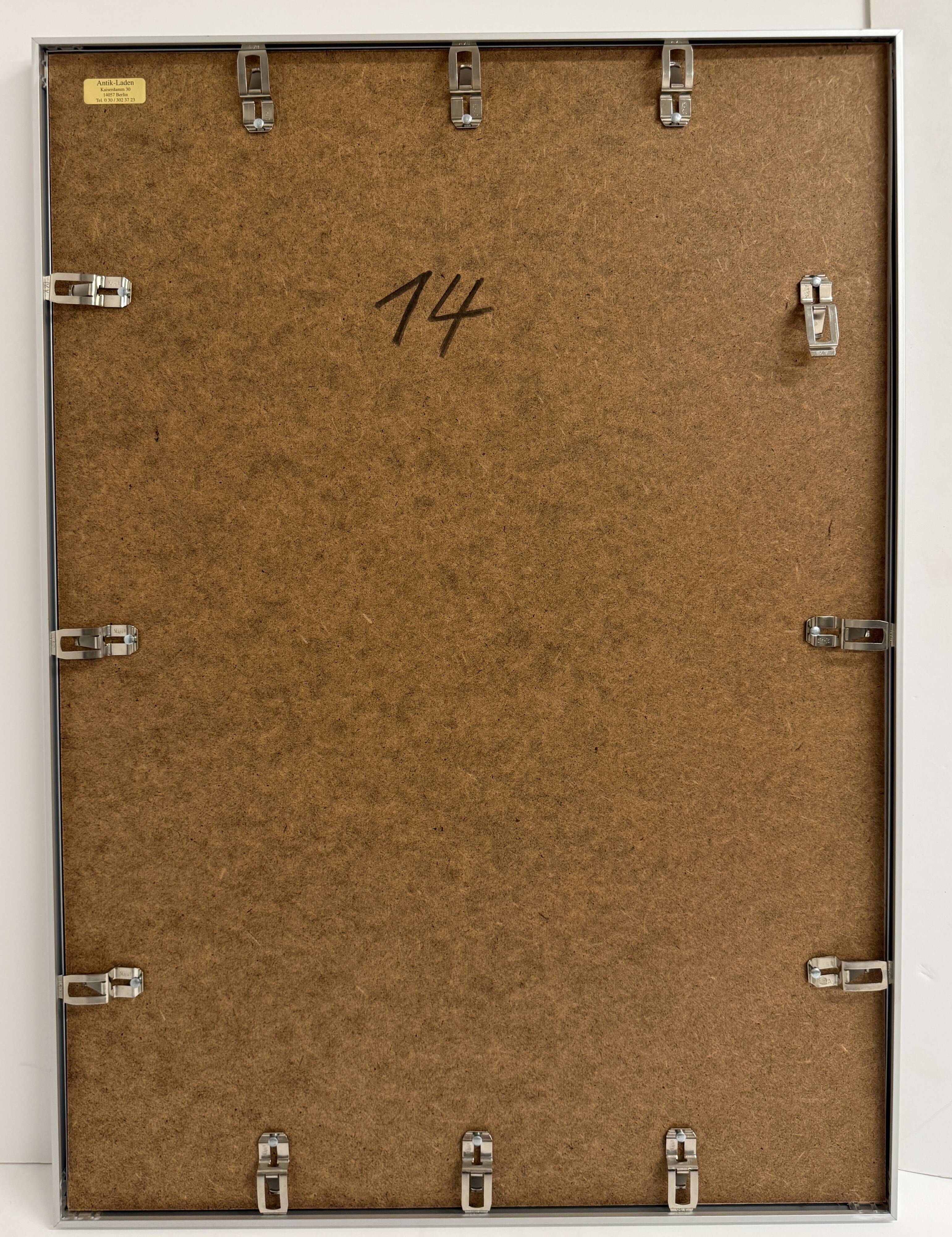 Helmut Dittmann – "Addition de surfaces / Intérieur", Collage, Berlin 1989