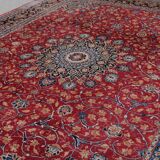 Large Oriental Rug Iran, Kashan Persian -3.00 X 3.85 Meters