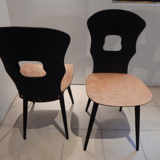 Pair of Chairs Baumann gentian model
