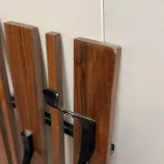 Wall-mounted coat rack