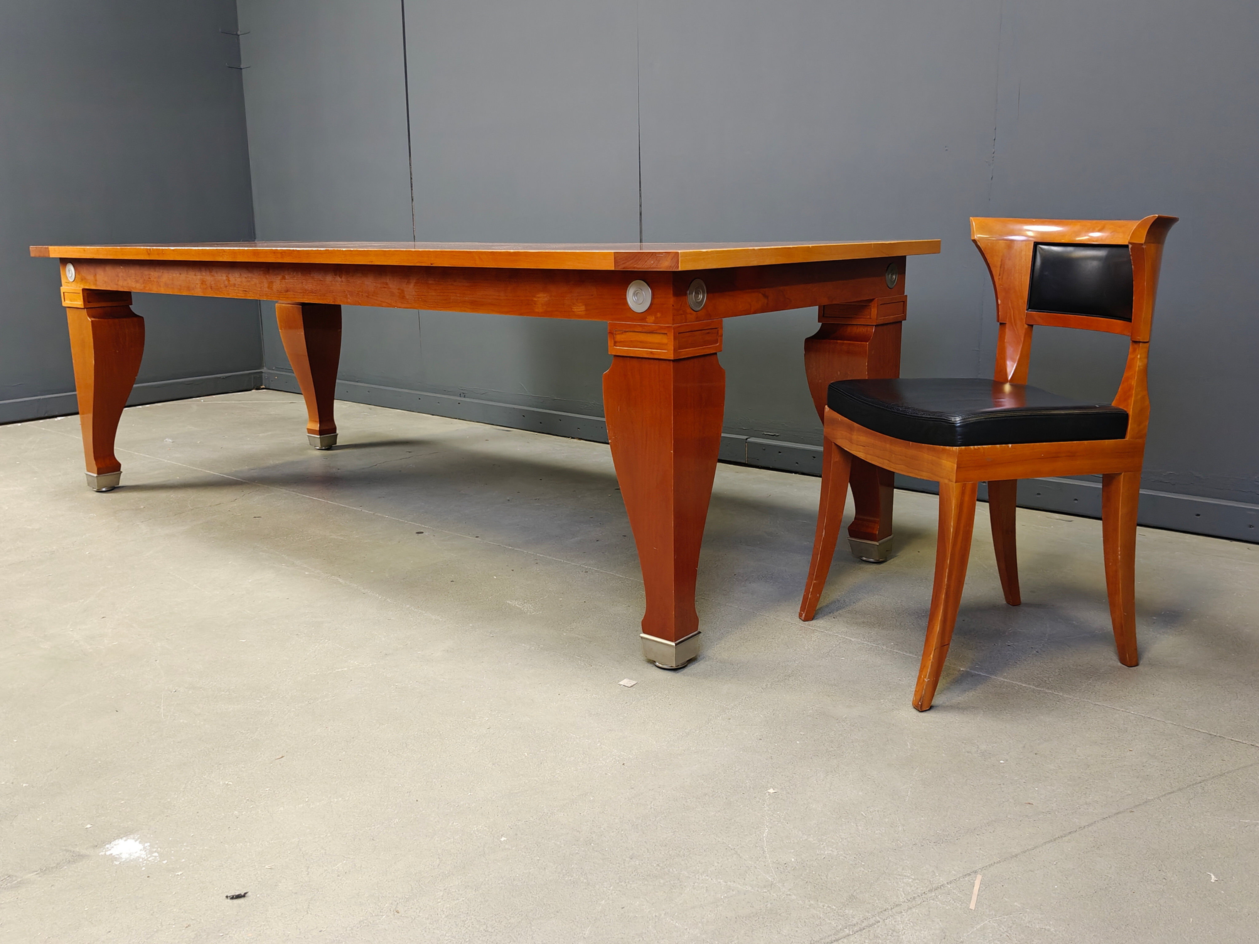 Mensa Magna dining table by Leon Krier for Giorgetti, 1990s