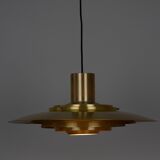 Danish vintage pendant lamp P376 by Fabricius and Kastholm, Nordisk Solar