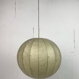 Mid-Century Space Age Cocoon Hanging Pendant Lamp in the style of Achille Castiglioni, 1960s