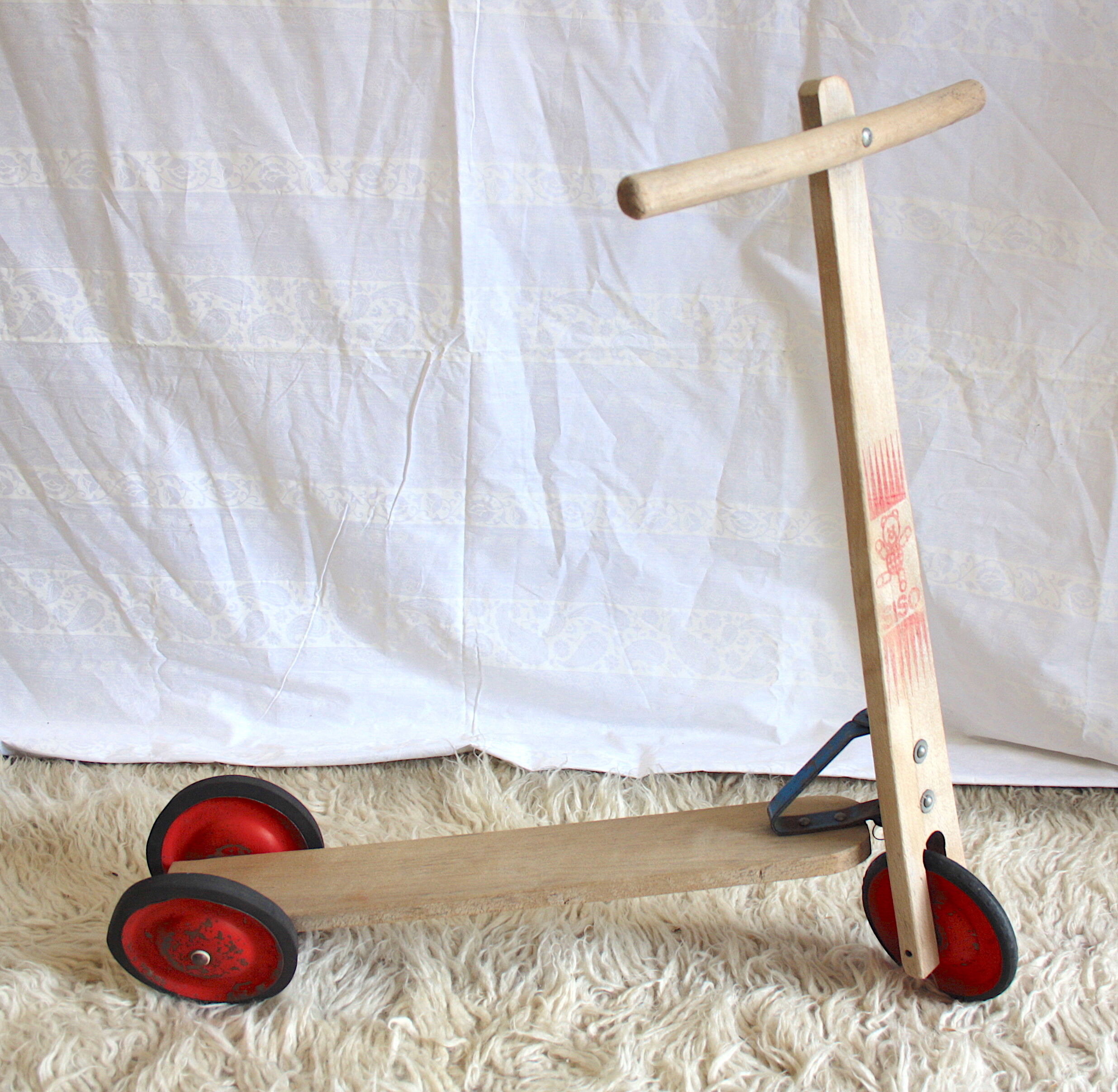 Trottinette bois et métal de Siso