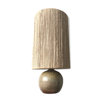 Vintage lampshade day handmade hemp