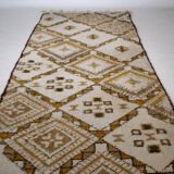 Berber Wool Carpet Runner 1960s