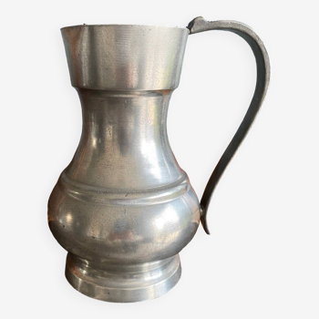 Pewter pitcher