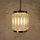 Scandinavian brass and glass pendant for Reijmyre by Paul Kedelv