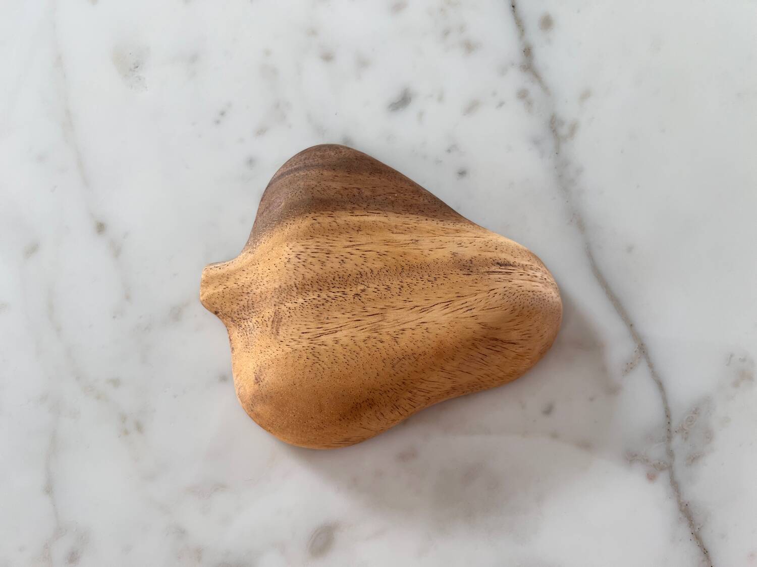 Small mango wood pocket tray