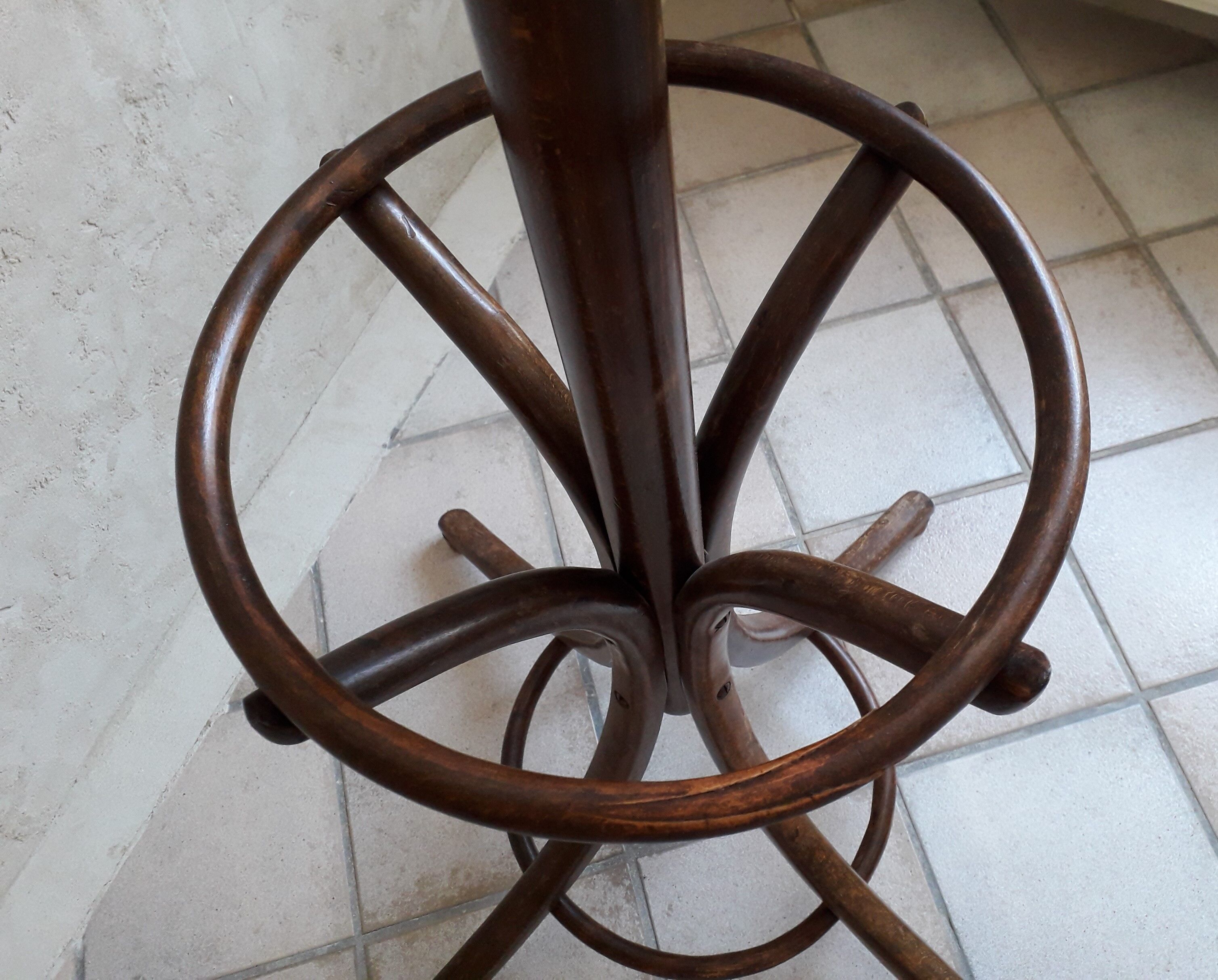 Wooden parrot holder