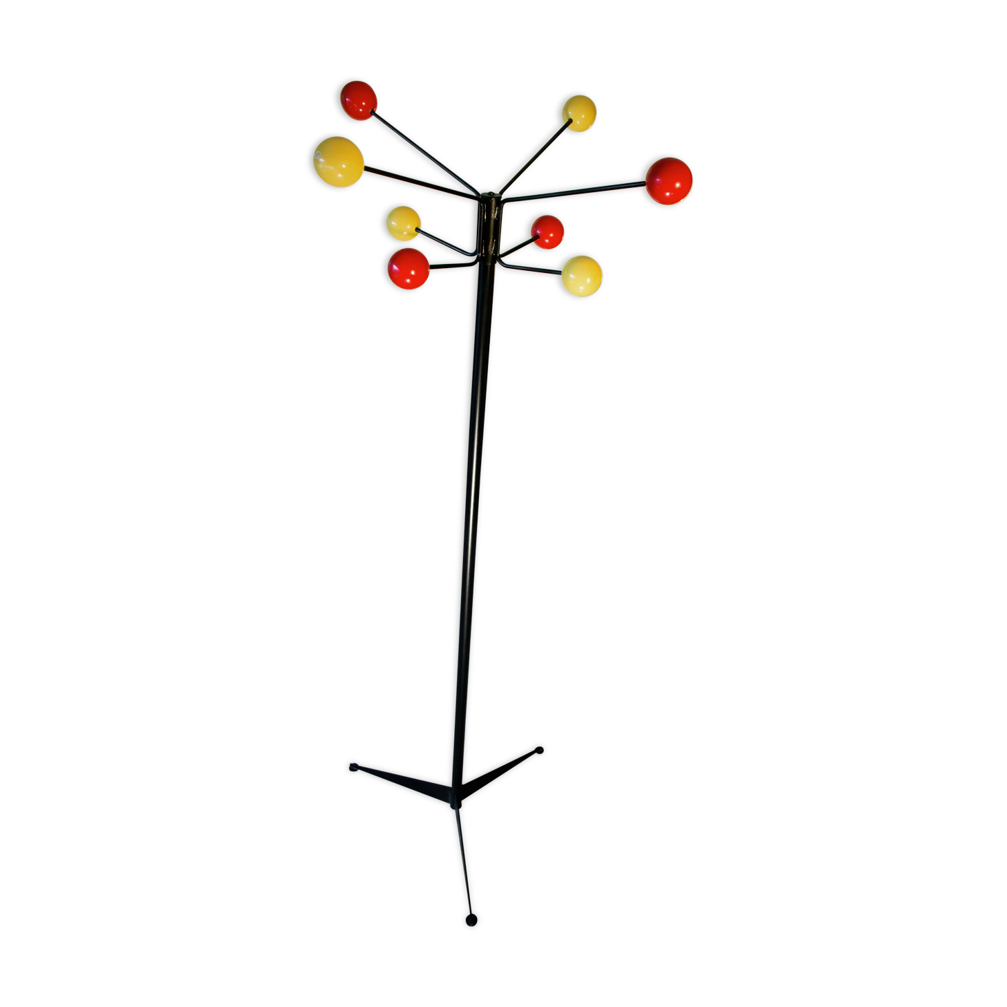 Ball coat rack, parrot, year 50