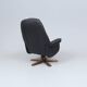 Ensemble de 2 fauteuils avec repose-pieds