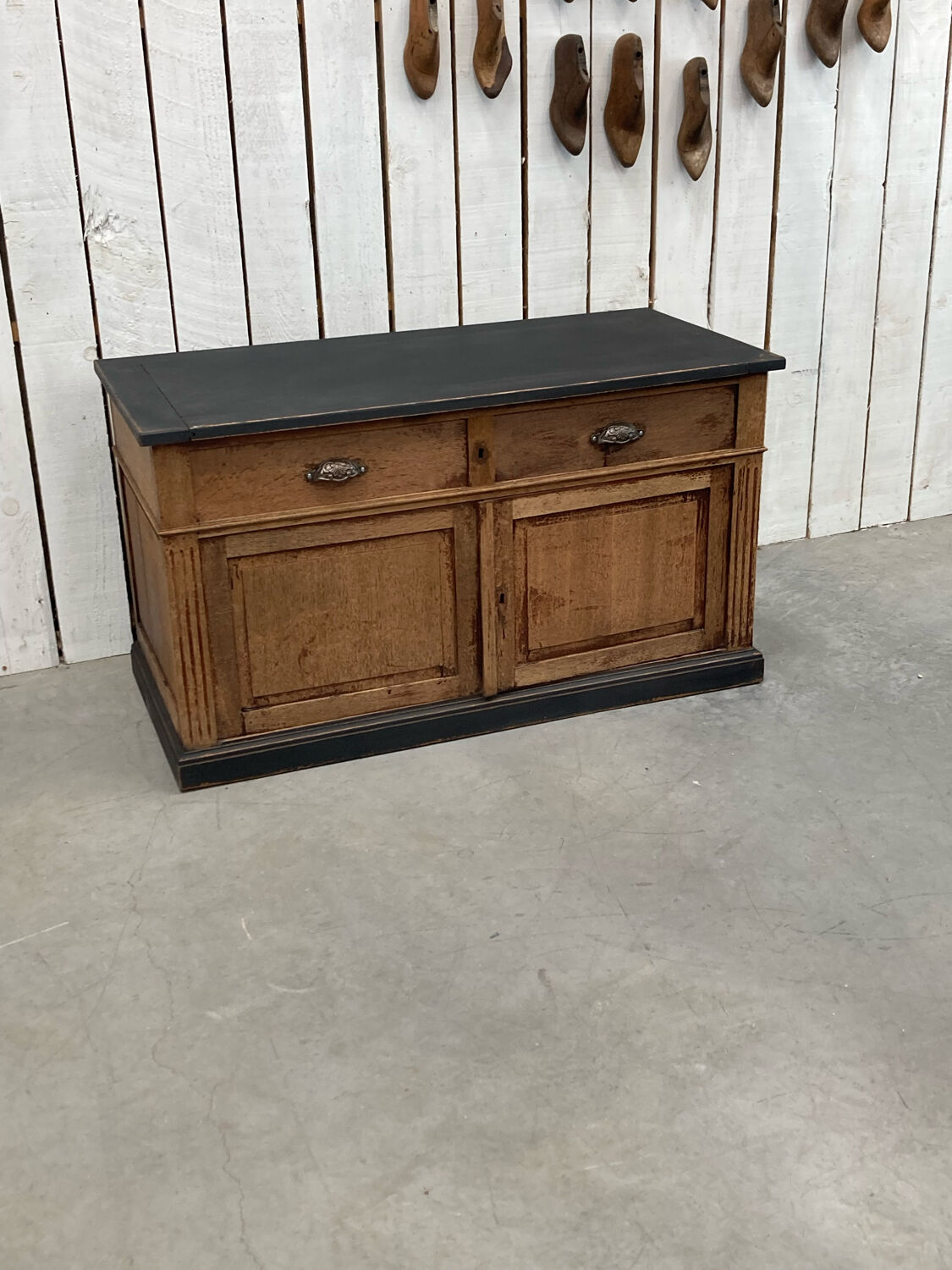 Old low sideboard  tv cabinet