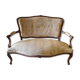 Louis XV style sofa bench in molded and carved wood - nineteenth century