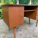 Scandinavian wooden desk from the 50s/60s, 120cm