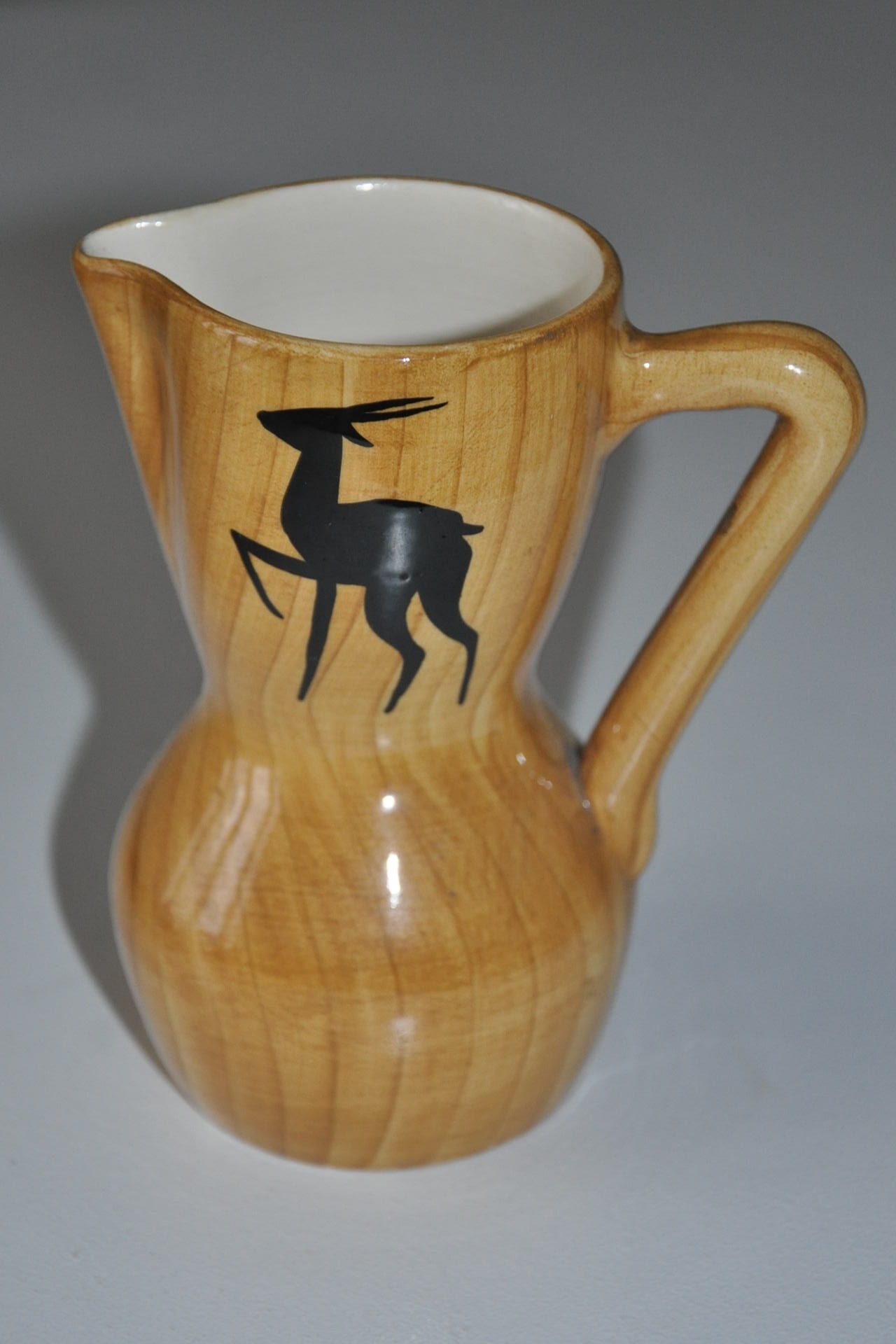 Ceramic pitcher Grandjean Jourdan Vallauris