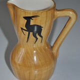Ceramic pitcher Grandjean Jourdan Vallauris