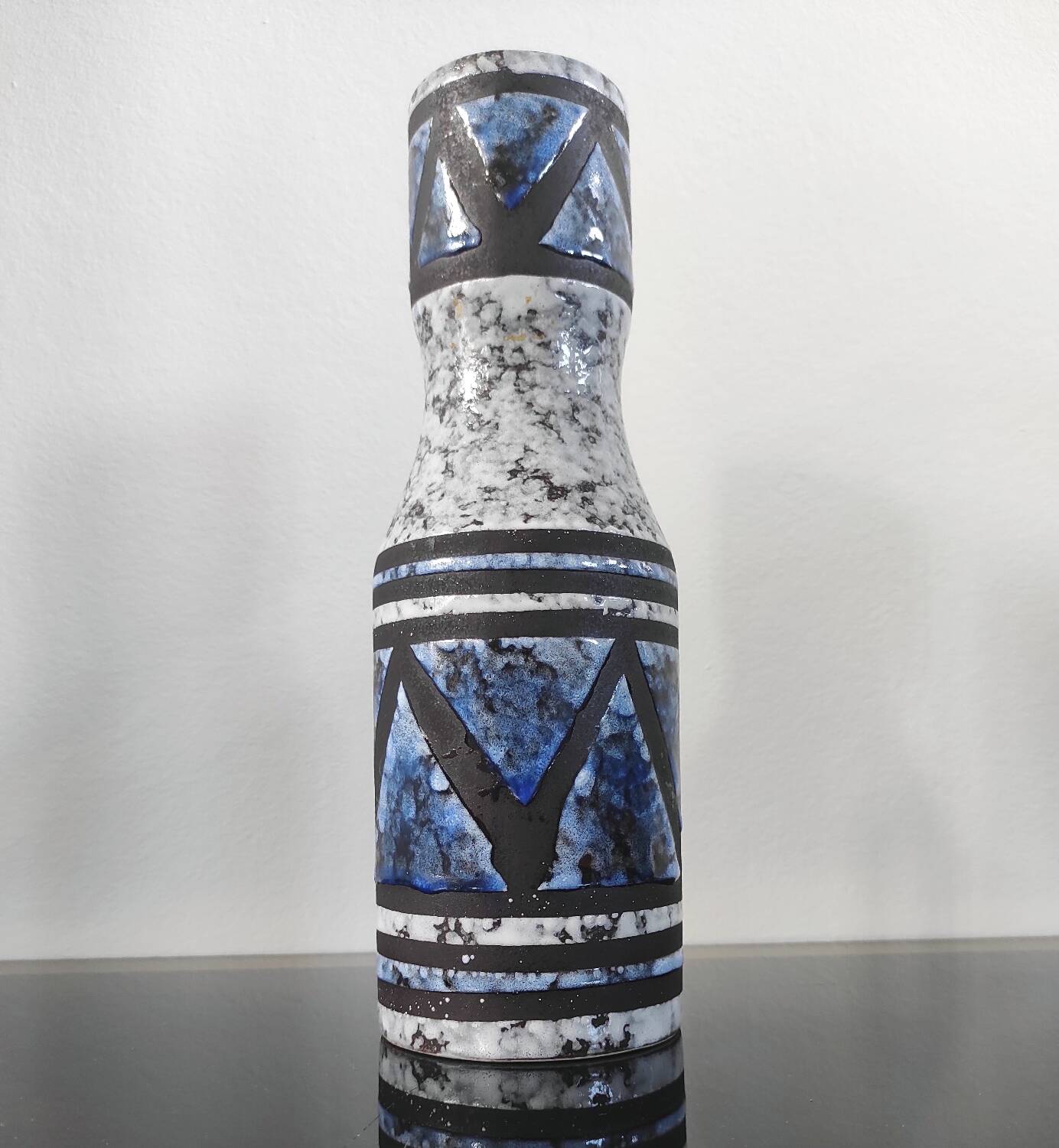 Vintage Strehla ceramic vase