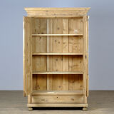 Solid Pine Wardrobe, 1920s
