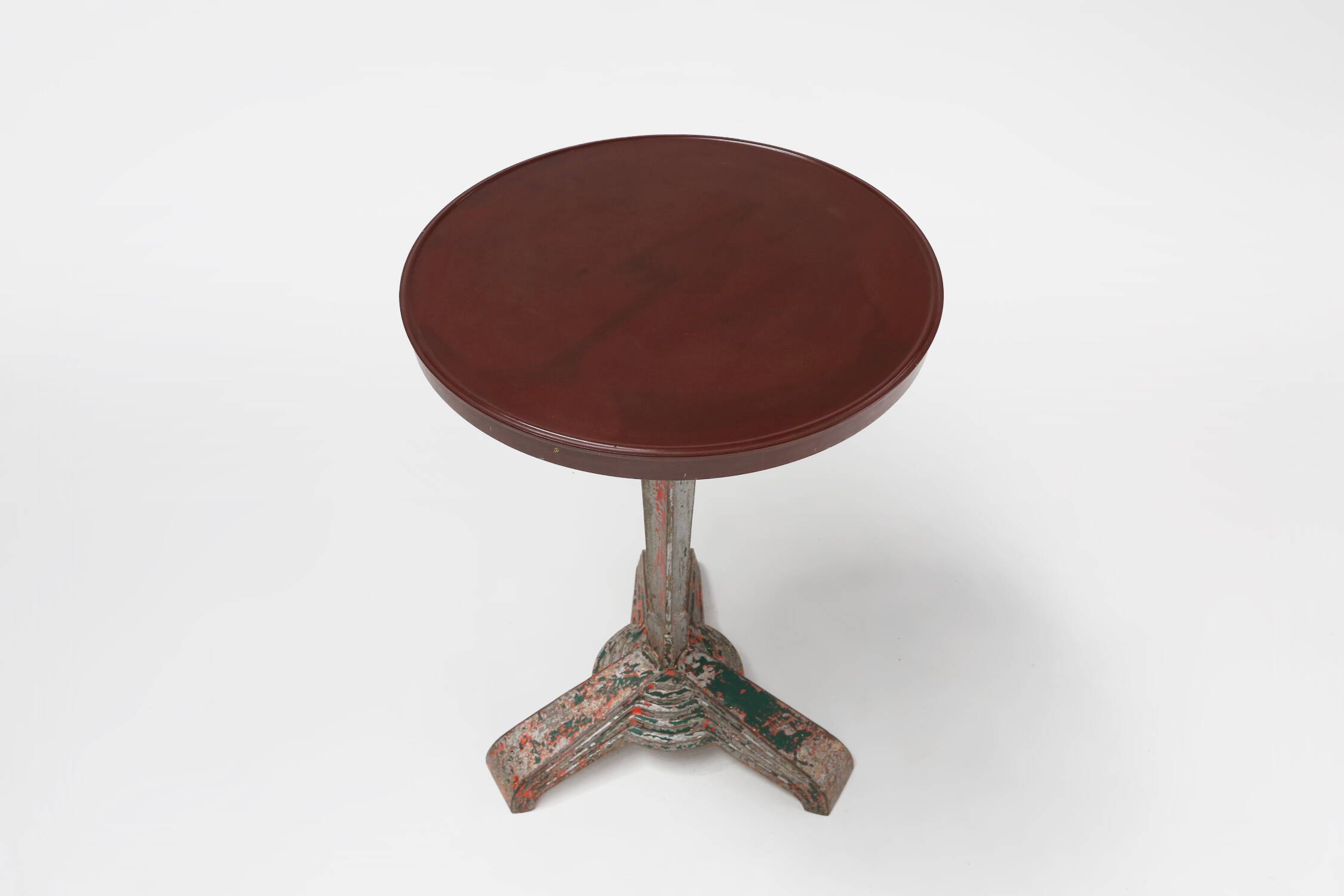 Louis Vuitton for Rex bistro table with bakelite top, France, 1930s