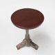 Table de bistro Louis Vuitton pour Rex avec plateau en bakélite, France, années 1930