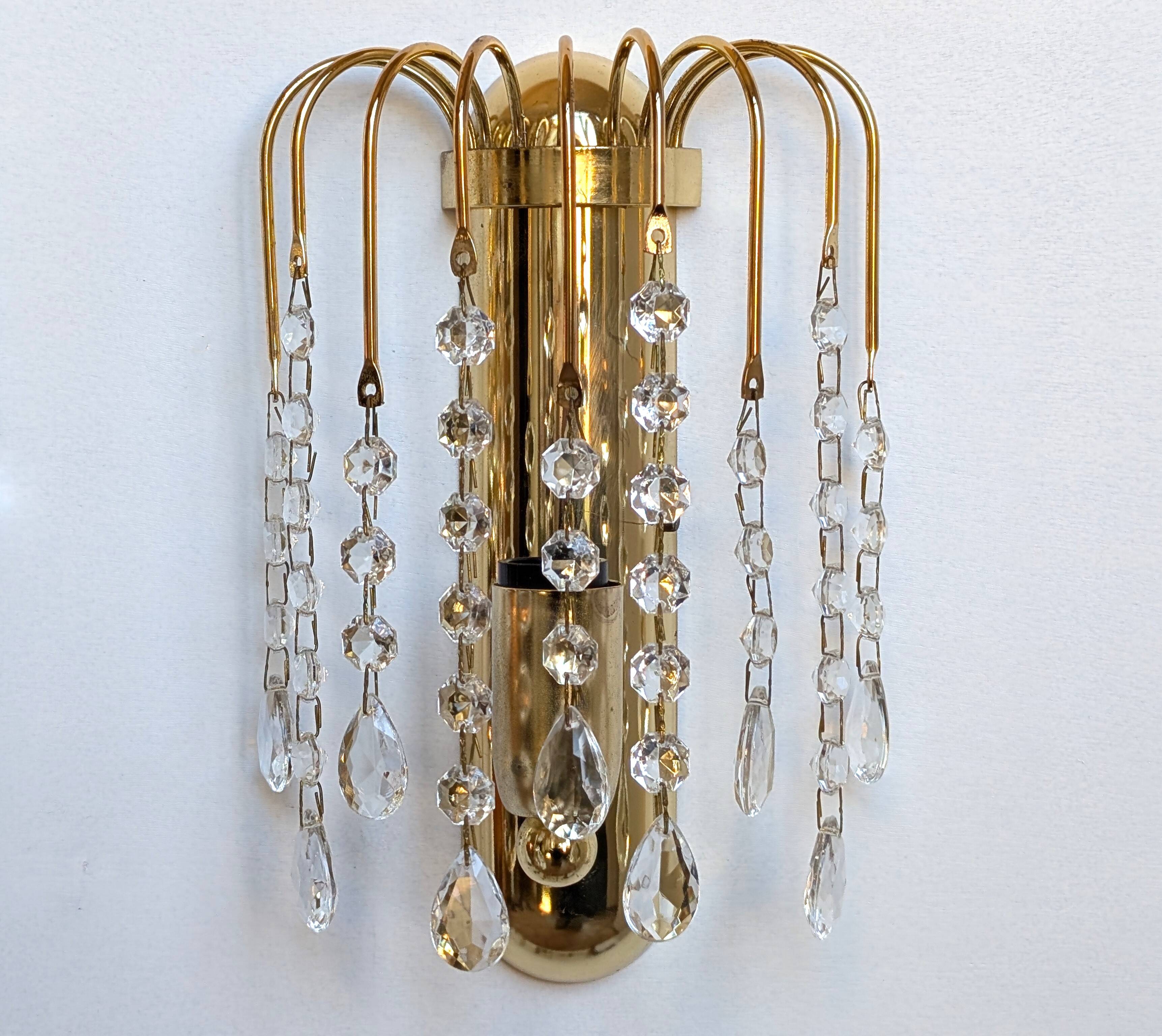 Pair of Italian wall lights