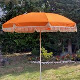 Vintage orange umbrella