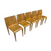 Lot de 5 chaises Laleggera par Riccardo Blumer pour Alias Italie
