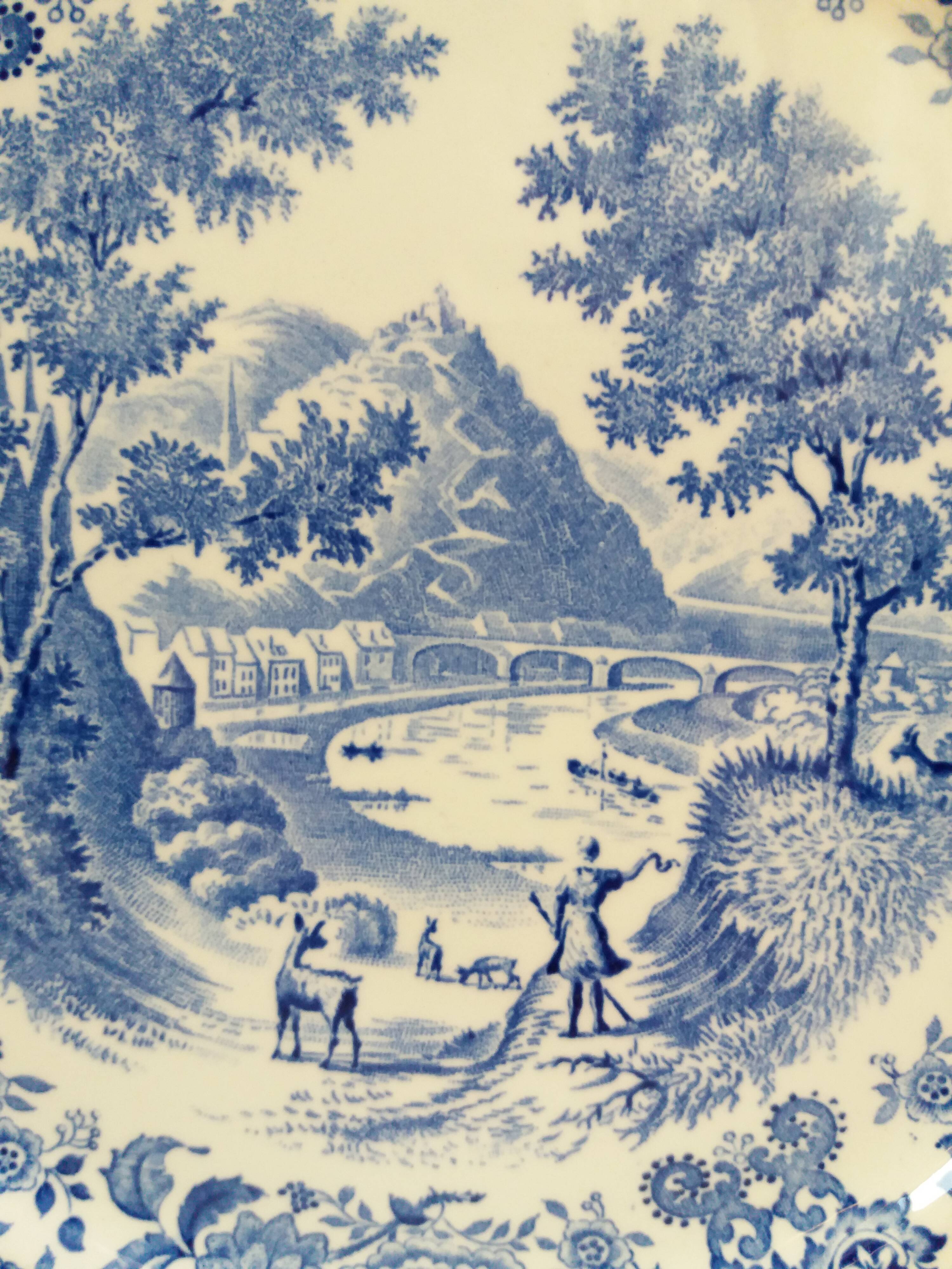 Set 6 flat plates Villeroy and Boch