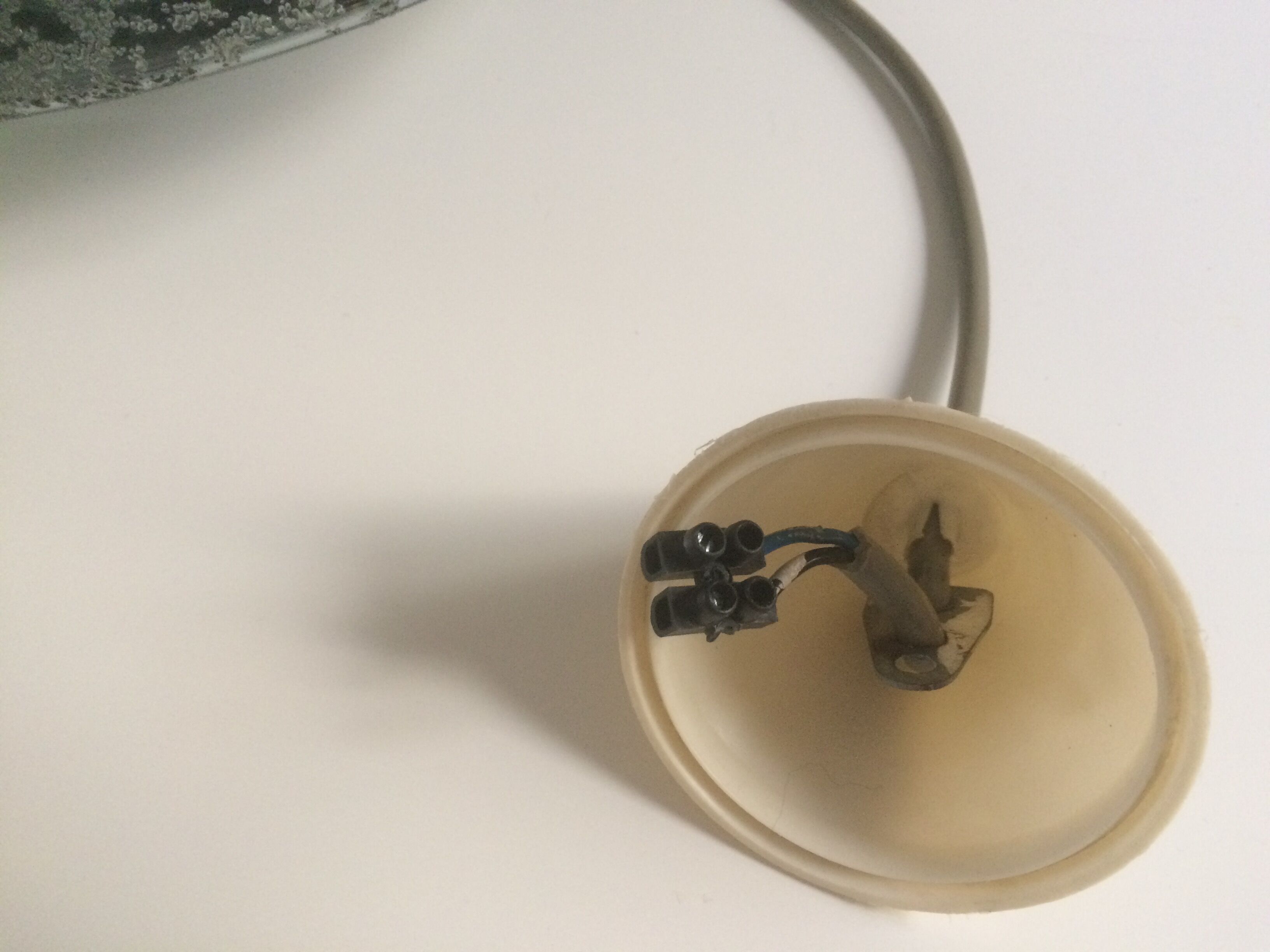 Smoked glass suspension 70s