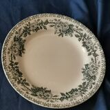 Set de 6 assiettes plates en terre de fer Guadeloupe Saint Amand