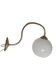 Vintage Art Deco wall lamp, Poland, 1950s