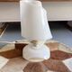 Small bedside lamp ribbon 60s 70s