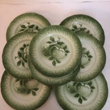 Dessert plates k and g lunéville