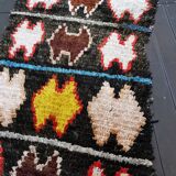 Tapis berbère boucherouite 115x232cm