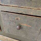 Green patina workshop furniture