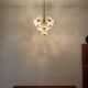 Floral Glass Chandelier