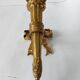 Torch wall lamp in gilded bronze Louis XVI Circa Napoleon III style.