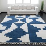 Handmade wool Berber rug 3 x 2 m