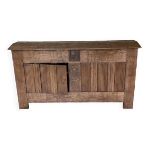 Coffre en chêne massif