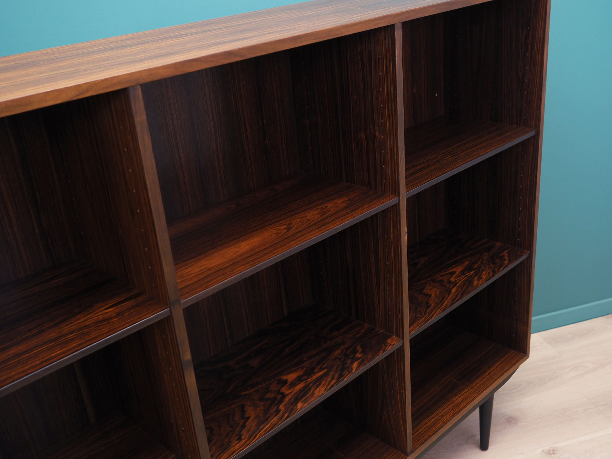 Rosewood bookcase, Danish design, 1960s, manufactured by Duba Møbelindustri